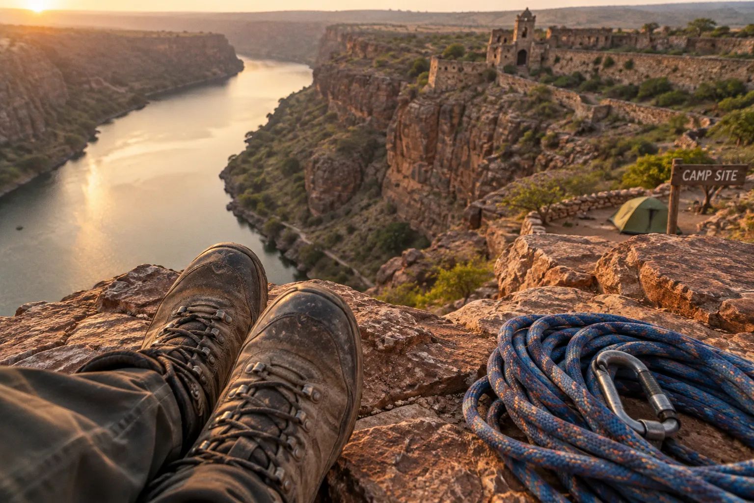 Gandikota canyon camping: permits and local regulations