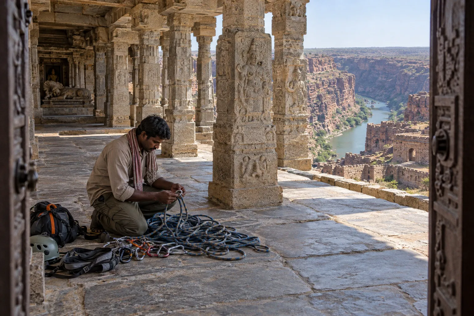 Gandikota canyon trekking: beginner trails versus expert routes