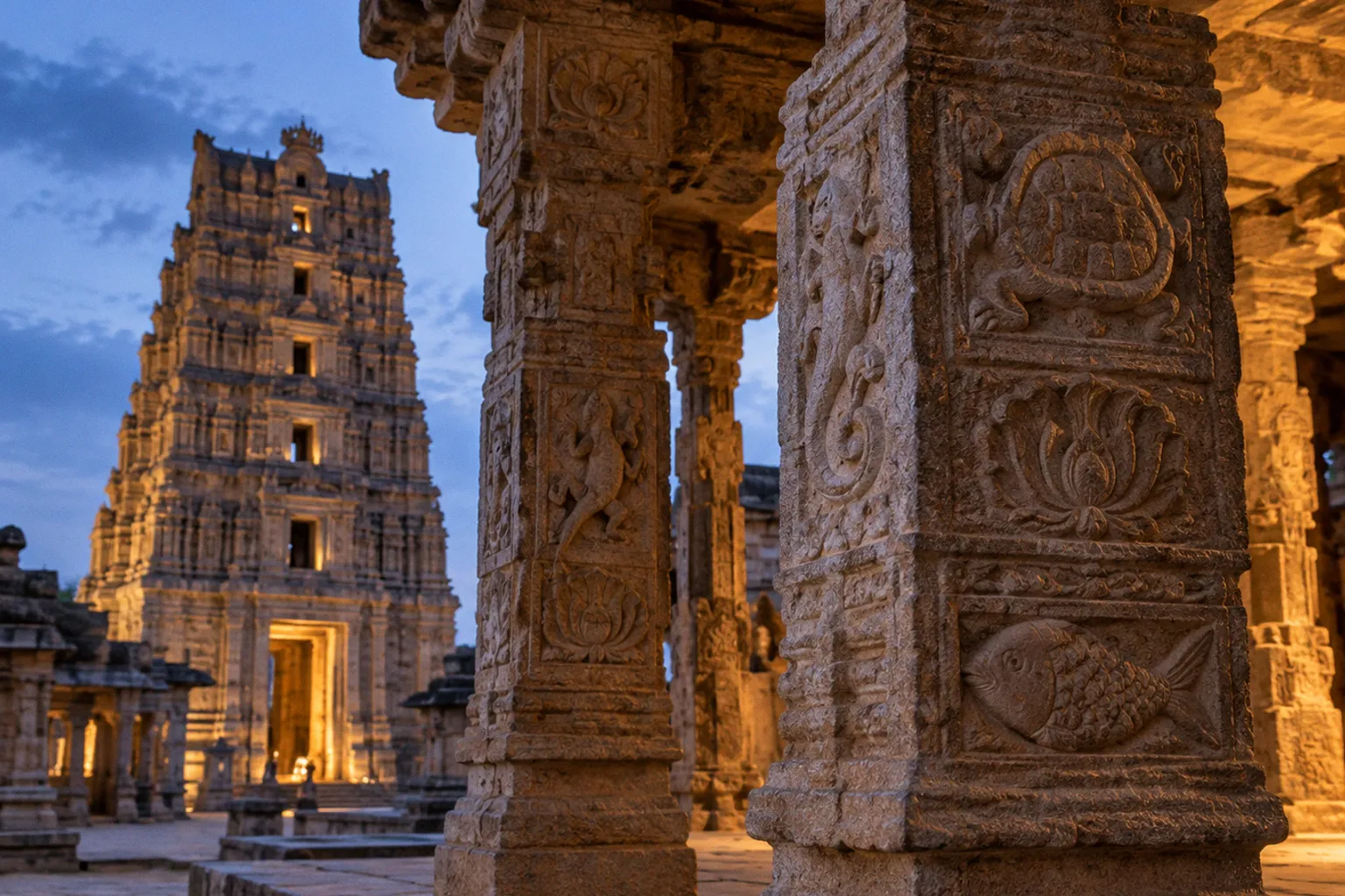 Madhavaraya Temple: architectural secrets of the Gandikota fort